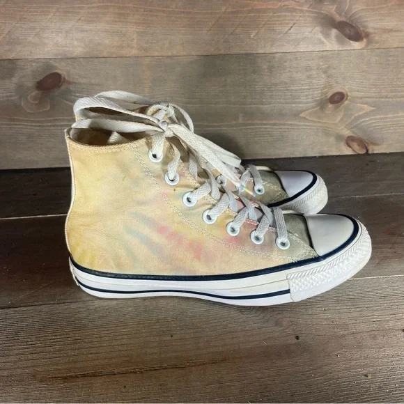 Converse all star chuck Taylor Womens size 6 shoes tie dye high top sneakers - Picture 2 of 8